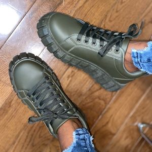 Dark Olive Sneakers